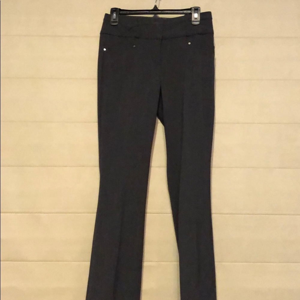 Gray work pants